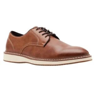 Steve Madden Men’s P-Jansen Oxford Dress Shoes – Cognac Brown